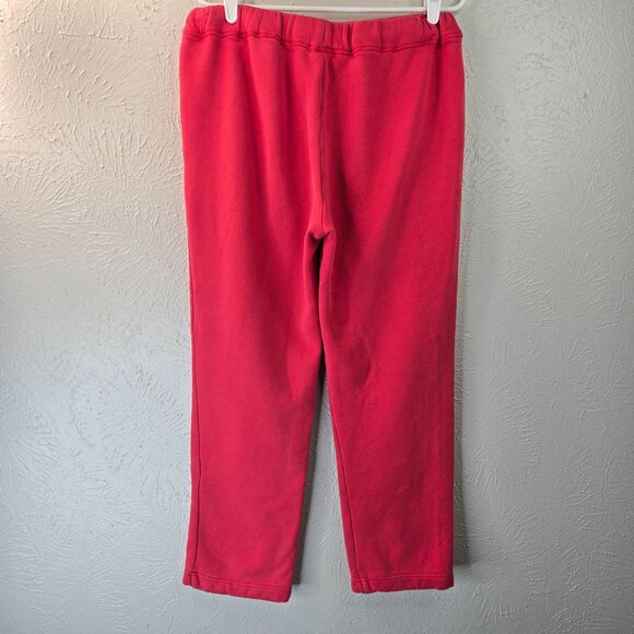 Hollister Y2K Sweatpants Mens Medium Red Embroidered Pull On Lounge Straight Leg - Picture 7 of 12